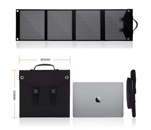 Solar Panel Portable Foldable Solar Charger 100W - lots of power!