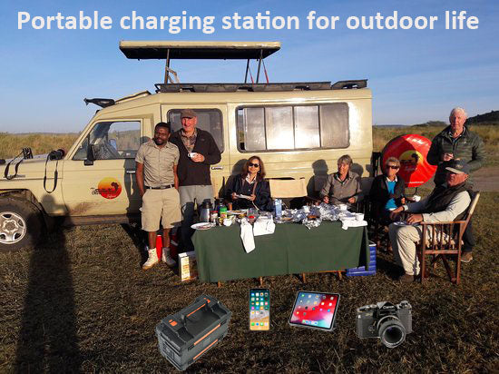 Off-Grid- 1000W Power Station, 200W Solar Panel, 3/4G Outdoor Router,3 MP Camera System.