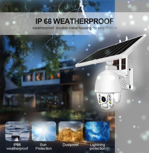 Outdoor solar powered wireless ip 3g/4g wifi cctv security surveillance camera