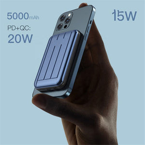 Wireless Magnetic Charger Power Bank 10000mAh - 15W Max